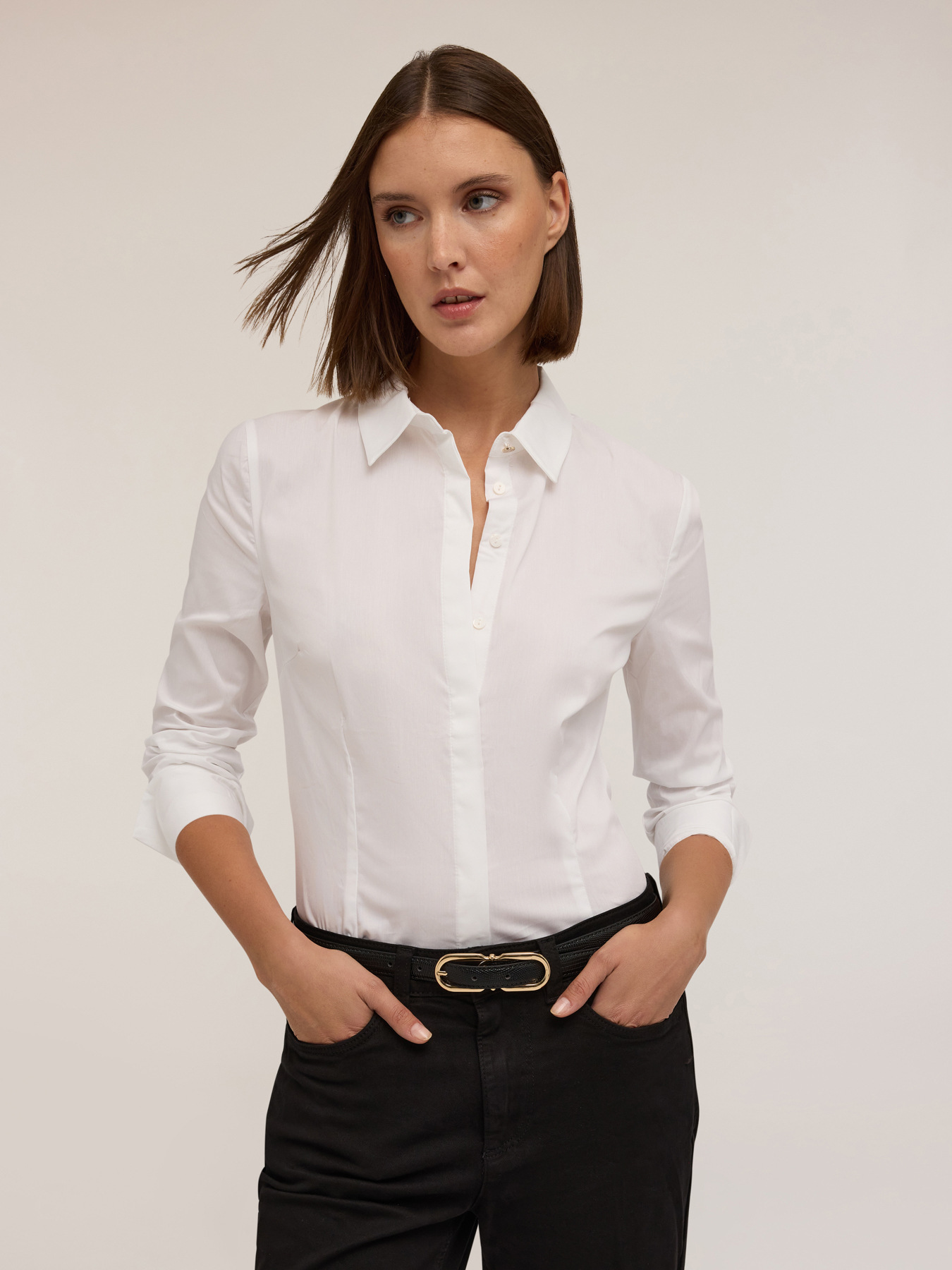Poplin shirt image number 2