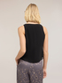 Georgette top with V-neck image number 1