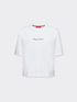 T-shirt with embroidered writing image number 4