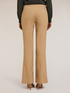 Tight fabric flared trousers image number 1
