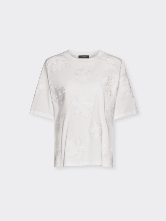 Besticktes T-Shirt