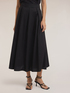 Pleated midi skirt image number 2