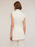 Gilet lungo con cintura image number 2