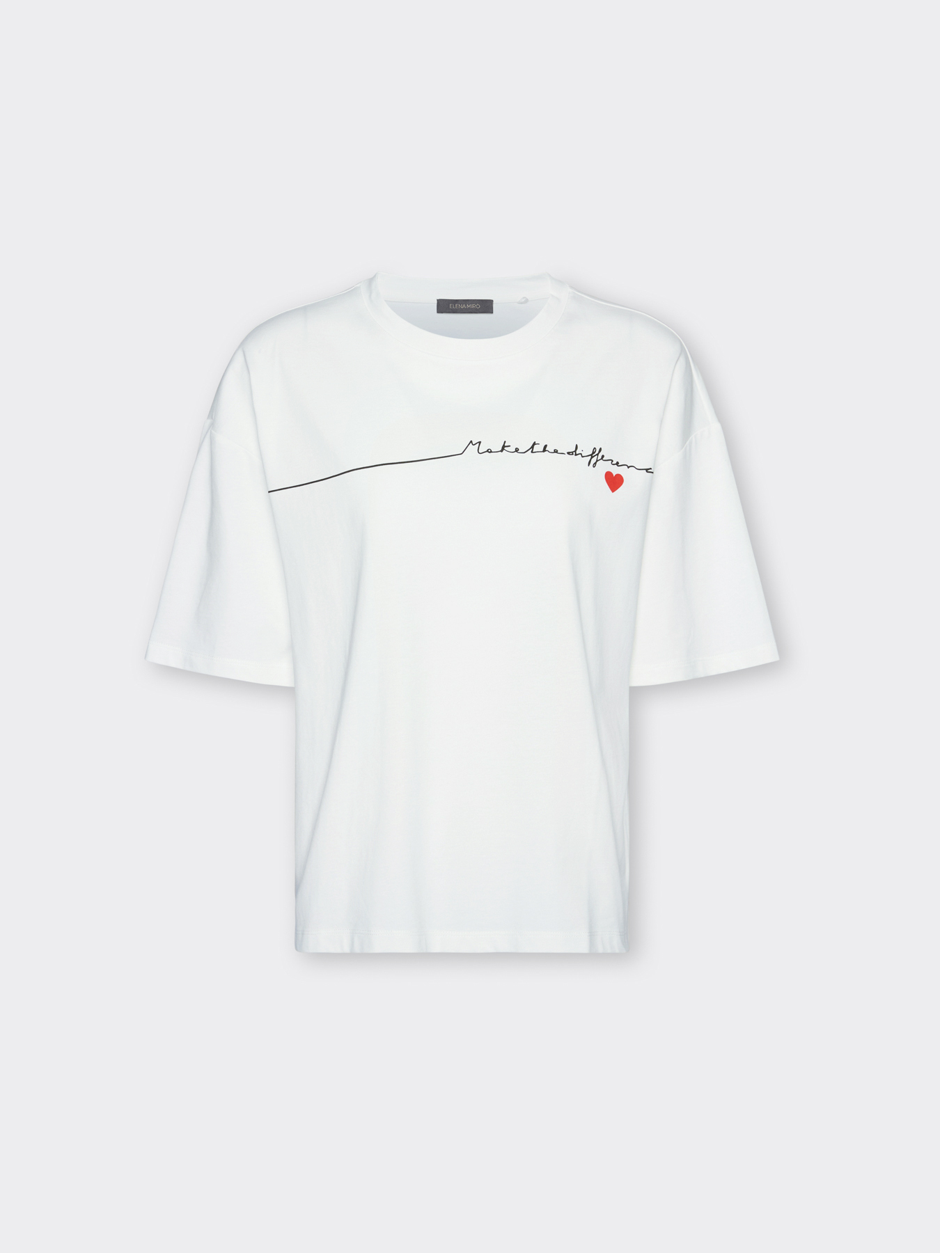 Cotton t-shirt with print image number 4