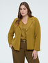 Strukturierter Blazer mit Schmuckknopf image number 1