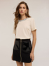 Bluse mit Strickbündchen image number 0