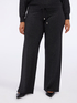 Wide Leg Knit Pants image number 2