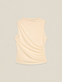 Draped jersey top image number 4