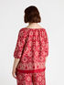 Ethnic print blouse image number 1