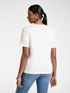 Bedrucktes Baumwoll-T-Shirt mit Perlen image number 1