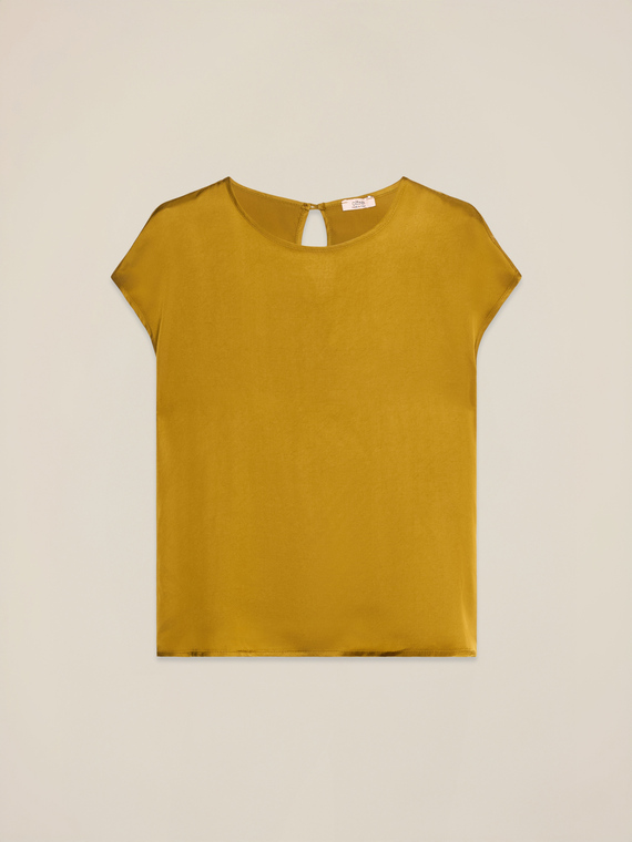 Chemisier en satin de viscose