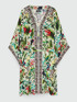 Kaftan mit tropischem Print image number 4