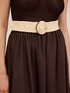 Ceinture large en natté image number 0