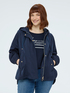 Parka with hood and maxi drawstring image number 0