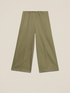 Cropped Palazzo-Hose aus Baumwollmischung image number 4