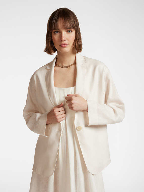 Linen blazer