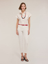 Pantaloni carrot Rianne in cotone image number 0