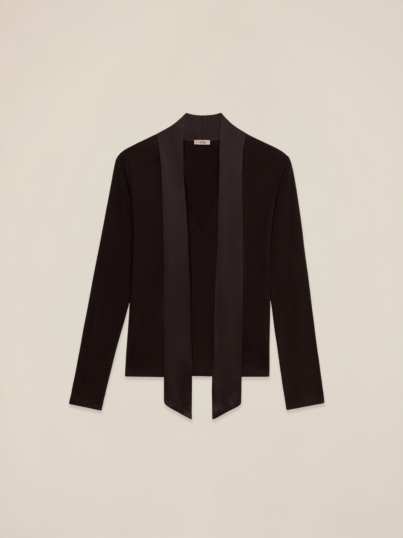 T-shirt con fusciacca in raso image number 3