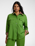 Camicia in gabardina con tasche image number 0