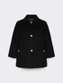 Double-fabric coat image number 4