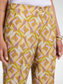 Printed cropped trousers image number 3