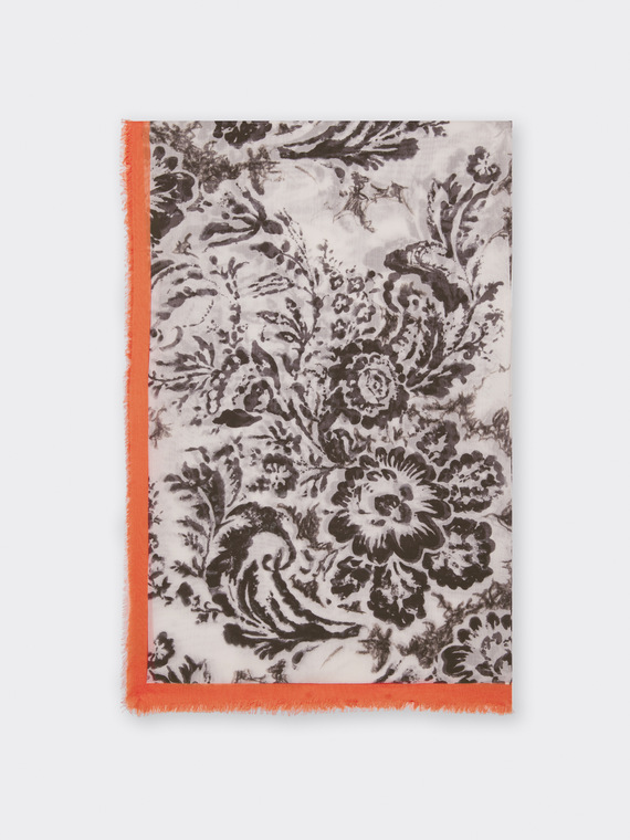 Foulard en modal imprim&eacute;