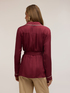 Hemd aus Viskose-Twill mit kontrastierenden Einfassungen image number 1