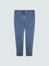 Skinny-Jeans mit leuchtendem Applikation image number 4