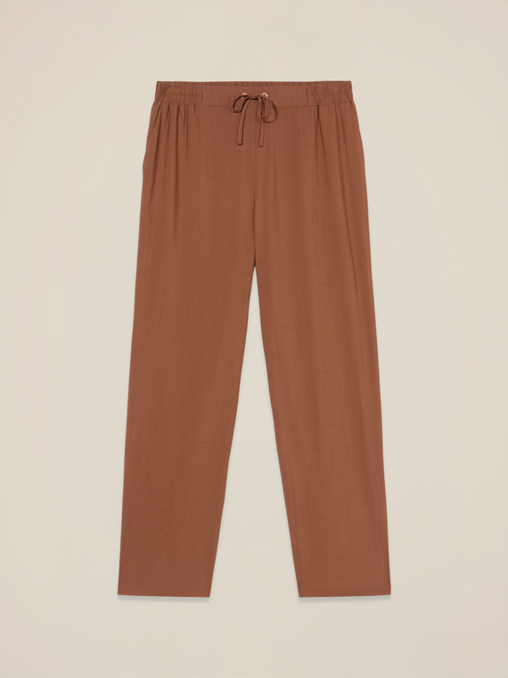 Viscose blend joggers