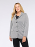 Houndstooth blazer with belt image number 2