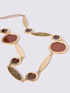 Necklace with golden pendants image number 2