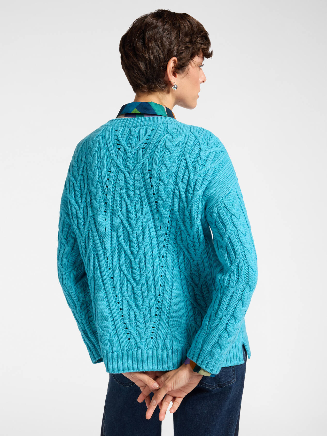 Wollpullover mit Verarbeitung image number 1