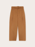 Balloon trousers with fabric belt image number 4