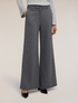 Palazzo pants in wool blend image number 0