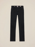 Jeans neri con cristalli image number 4