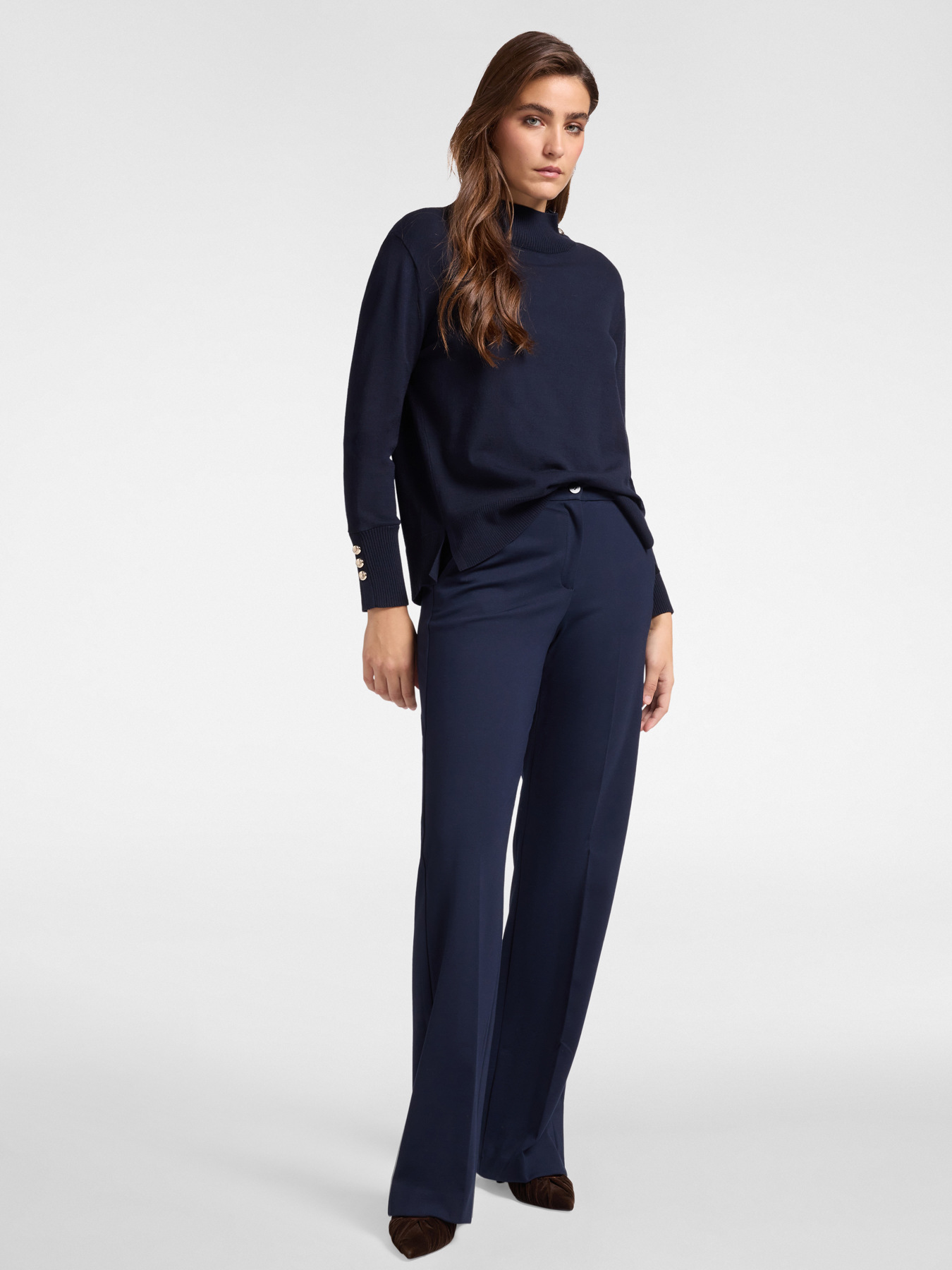 Men's trousers in Milanese stitch image number 0