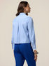 Striped cropped shirt image number 1