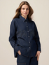 Cămașă din denim cu micro cristale image number 0