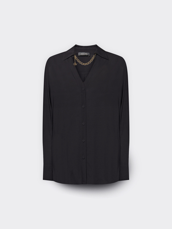 Chemise avec collier