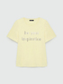 T-shirt avec inscription en cabochons image number 4