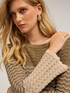 Chevron-Pullover mit Farbverlauf image number 3