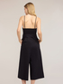 Jumpsuit aus Popeline mit G&uuml;rtel und Palazzo-Bein image number 1