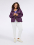 Lightweight dual-material down jacket image number 3