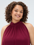 Langes Free-Kleid mit Neckholder-Ausschnitt image number 5