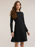 Flare-Kleid aus Milano-Strick image number 2