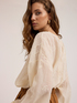 Embroidered muslin blouse image number 2