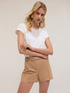 T-shirt with crochet embroidery image number 2