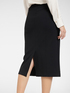 Bleistiftrock aus Milano-Strick image number 3