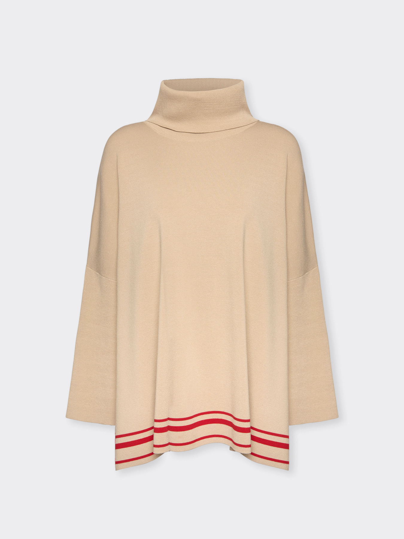 Striped border oversized jumper image number 4
