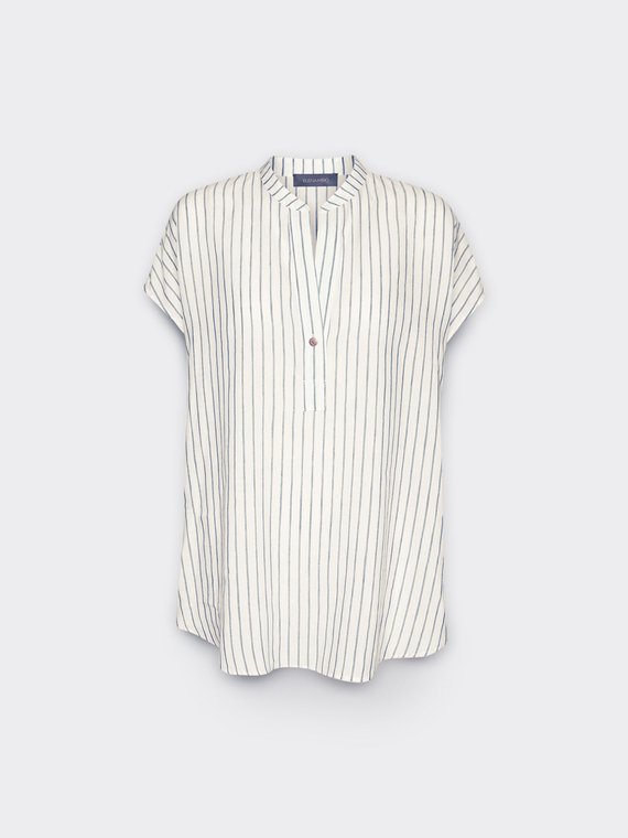 Bluse mit Streifenmuster